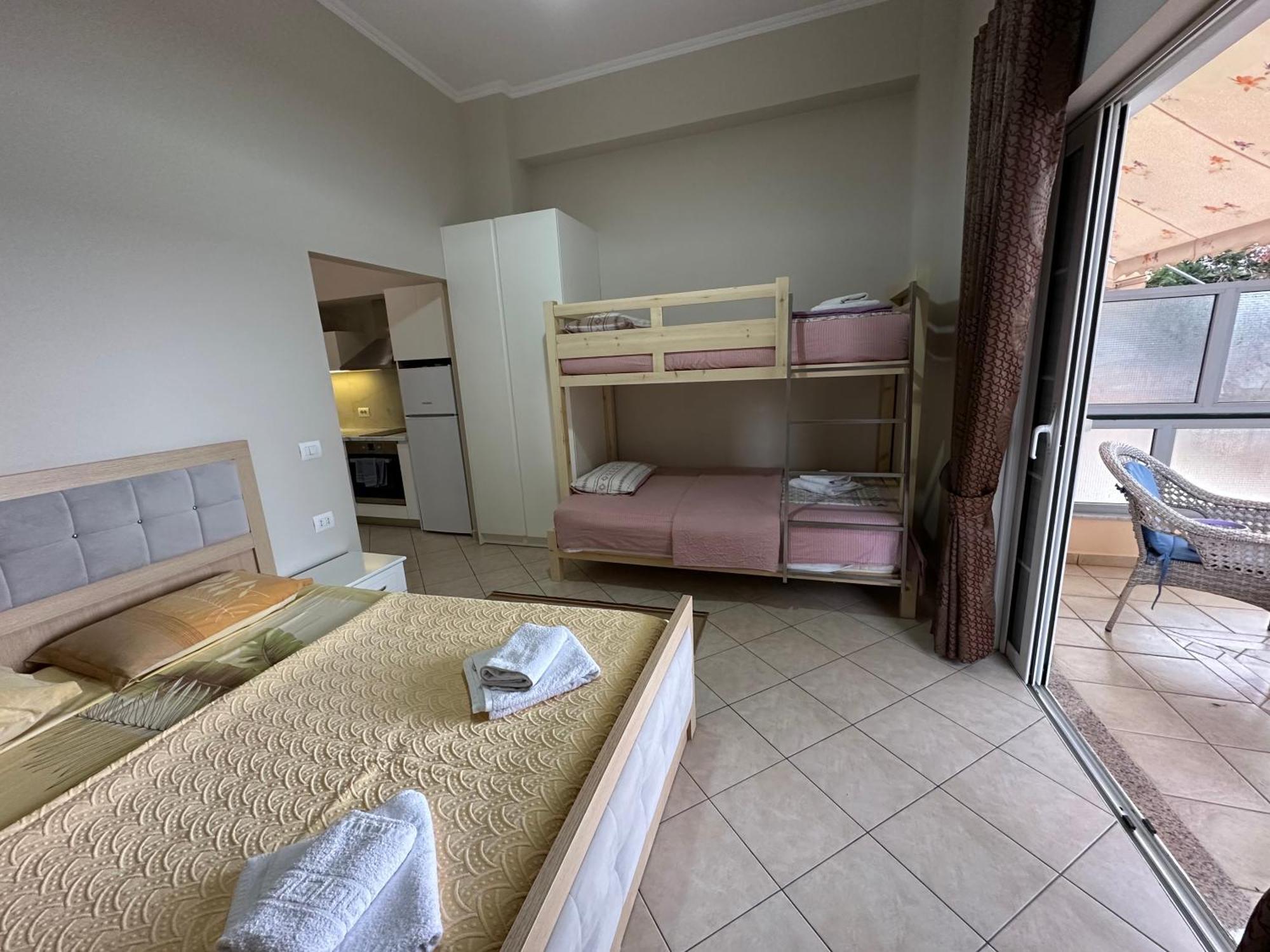 Apartament Galaxy Sarande Bagian luar foto